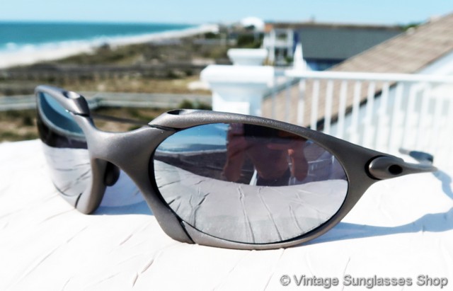 Oakley Romeo 1.0 X Metal Black Iridium Sunglasses